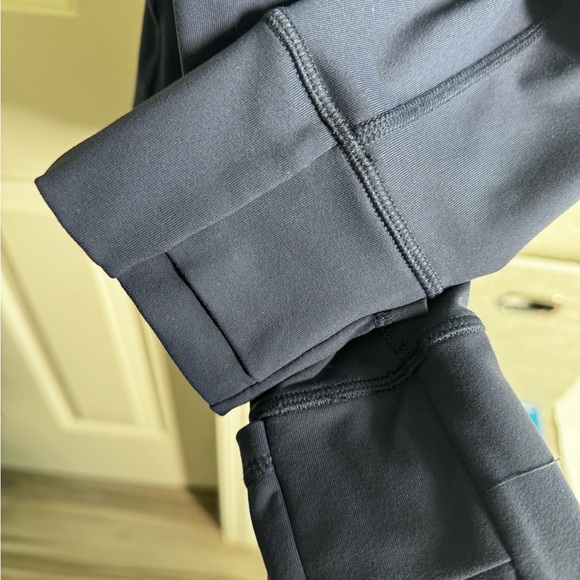 Queenieke Navy Full Zip Jacket with mesh and Thumbholes size small EUC - Picture 9 of 12